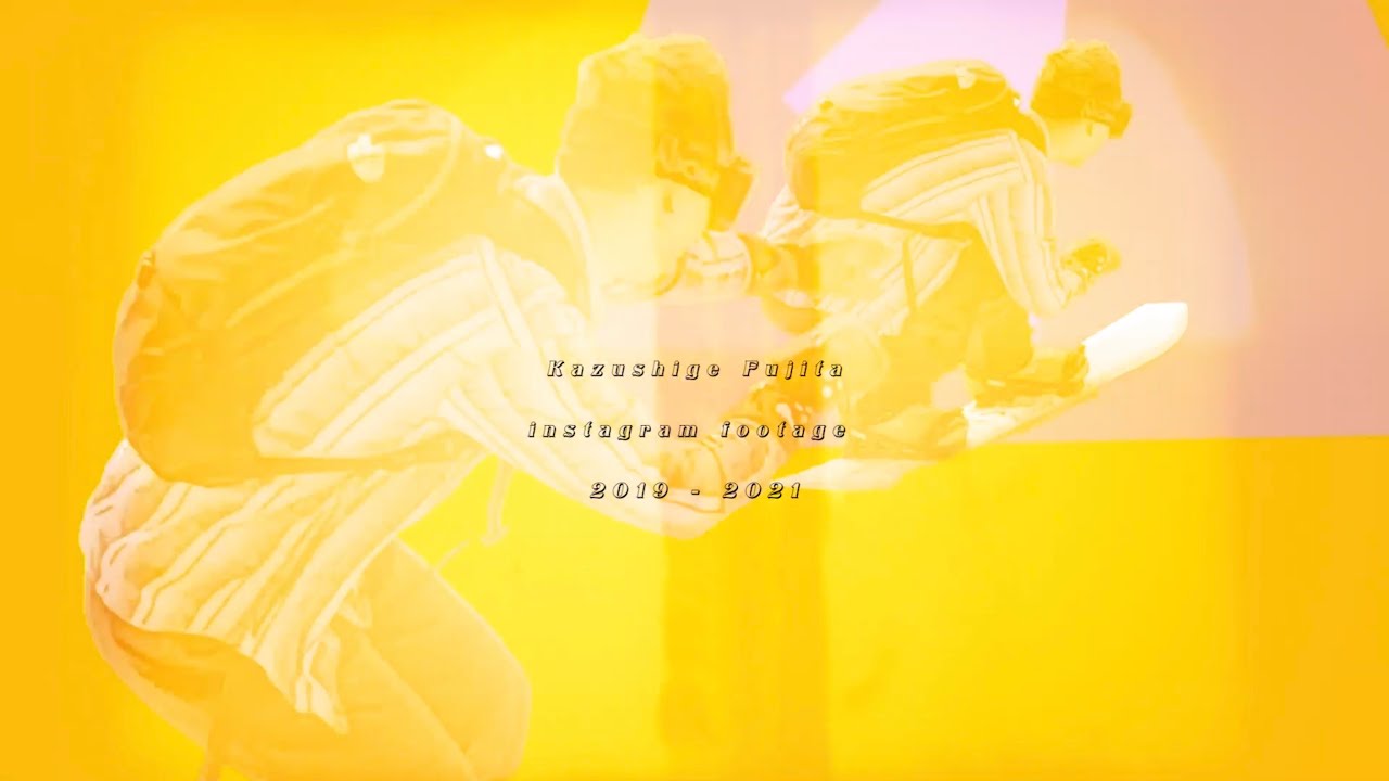 Kazushige Fujita instargam footage 2019 - 2021
