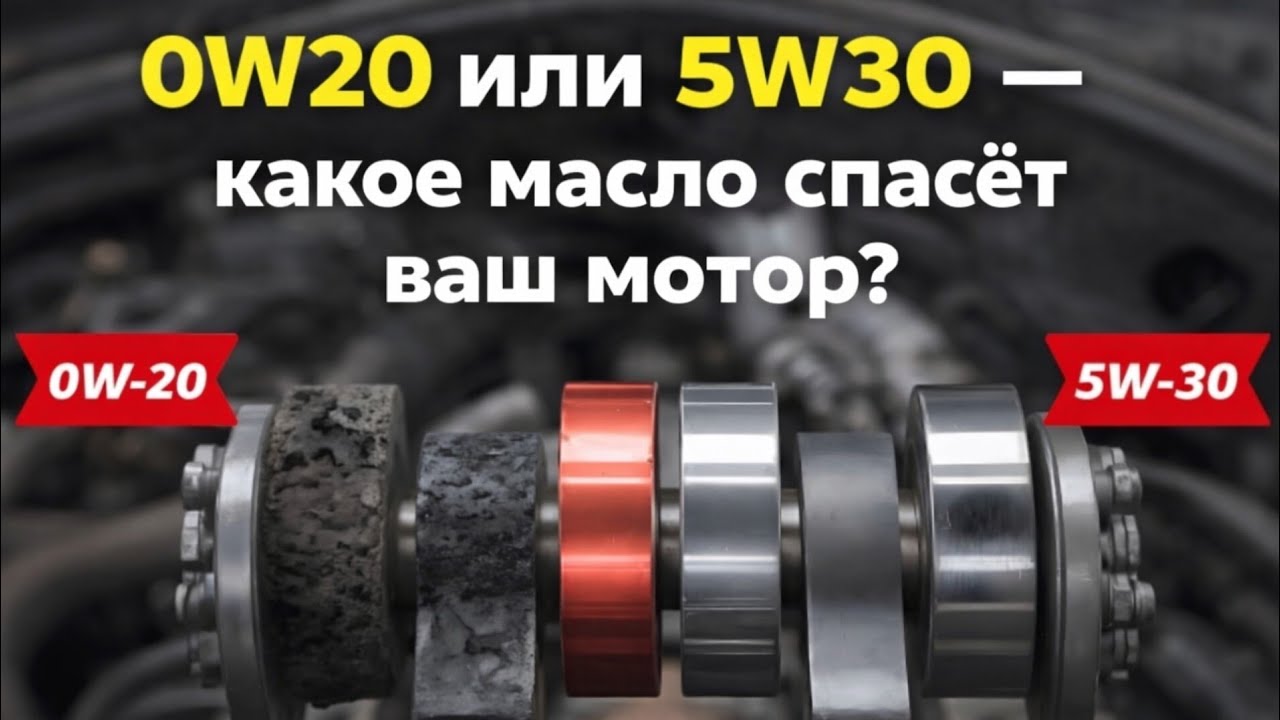 «0W20 или 5W30 — какое масло спасёт ваш мотор?»