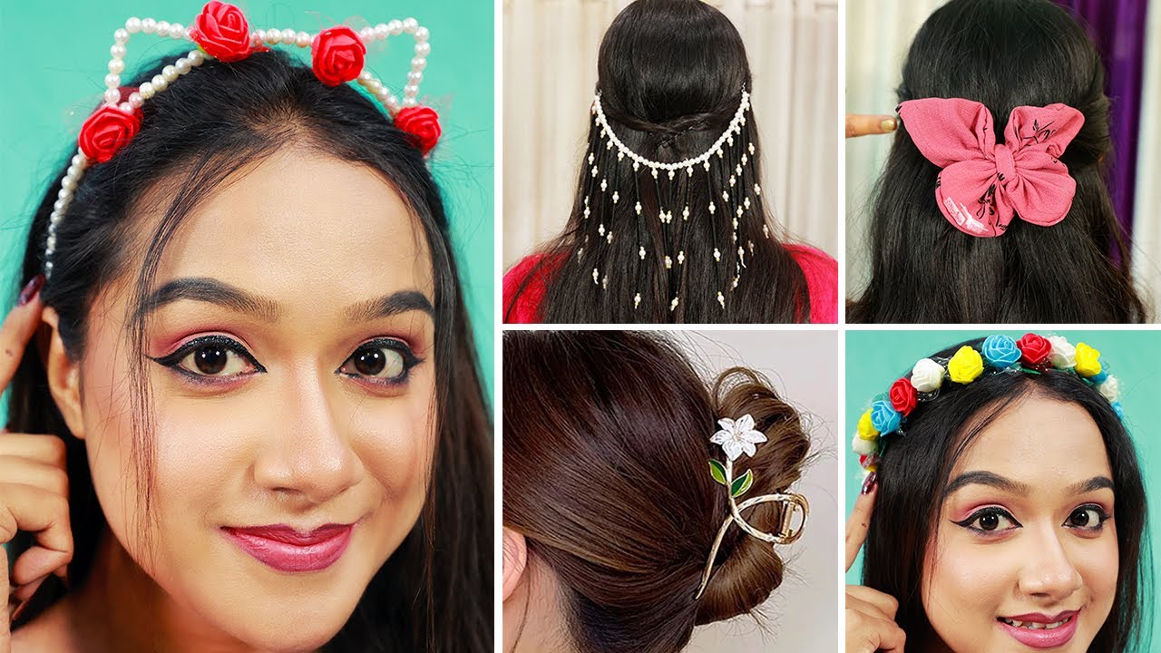 BEST DIY Stylish Hairbands & Hair Accessories From Waste Things | Most Easy DIY Hairbands