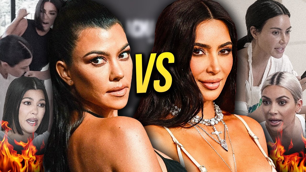 As irmãs KIM e KOURTNEY KARDASHIAN se odeiam?