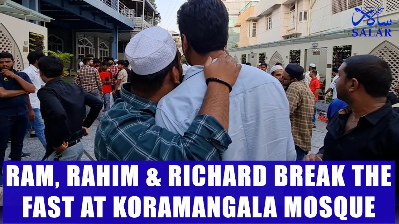 Koramangala Police and other communities join hands for Iftar at Masjid-E-Mamoor |Unity in Diversity