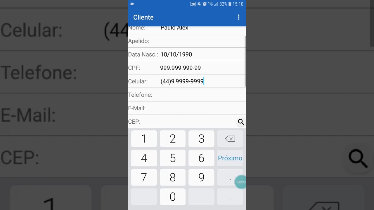 Como realizar o cadastro de clientes no aplicativo gratuito APPLoja