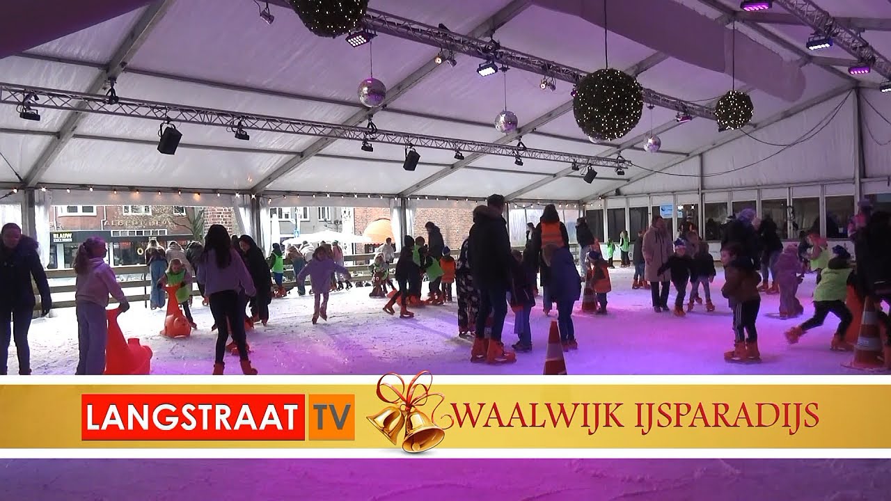 Waalwijk Ice Paradise, skating fun for young and old - Langstraat TV