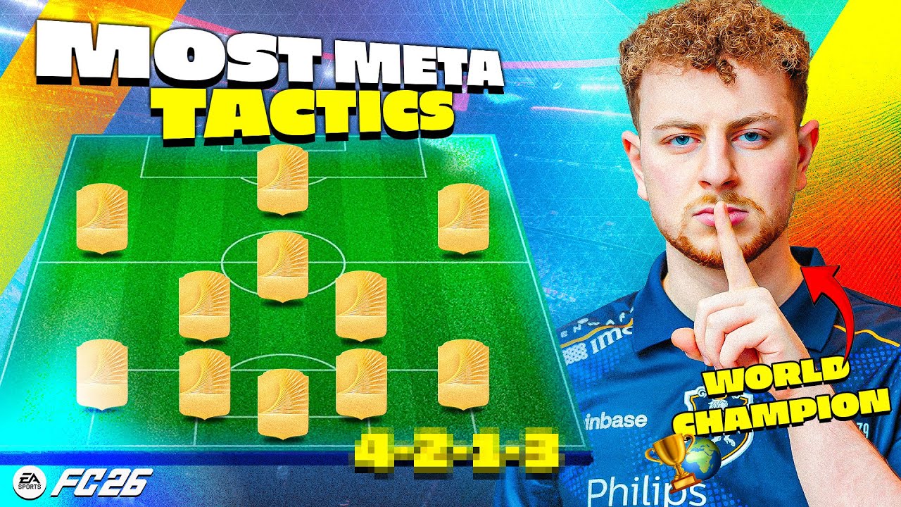 EA FC 26 — лучшие пользовательские тактики 4-2-1-3