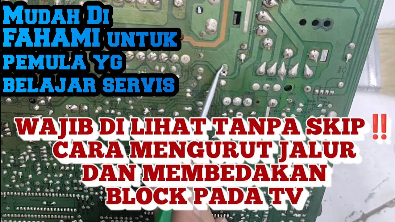 vlog 247 PENTING WAJIB TANPA SKIP‼️CARA MENGURUT JALUR DAN MEMBEDAKAN BLOCK PADA PCB