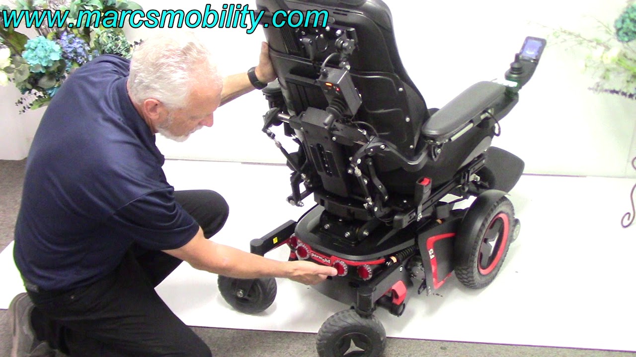 Permobil F5 Loaded with 14" Seat lift 