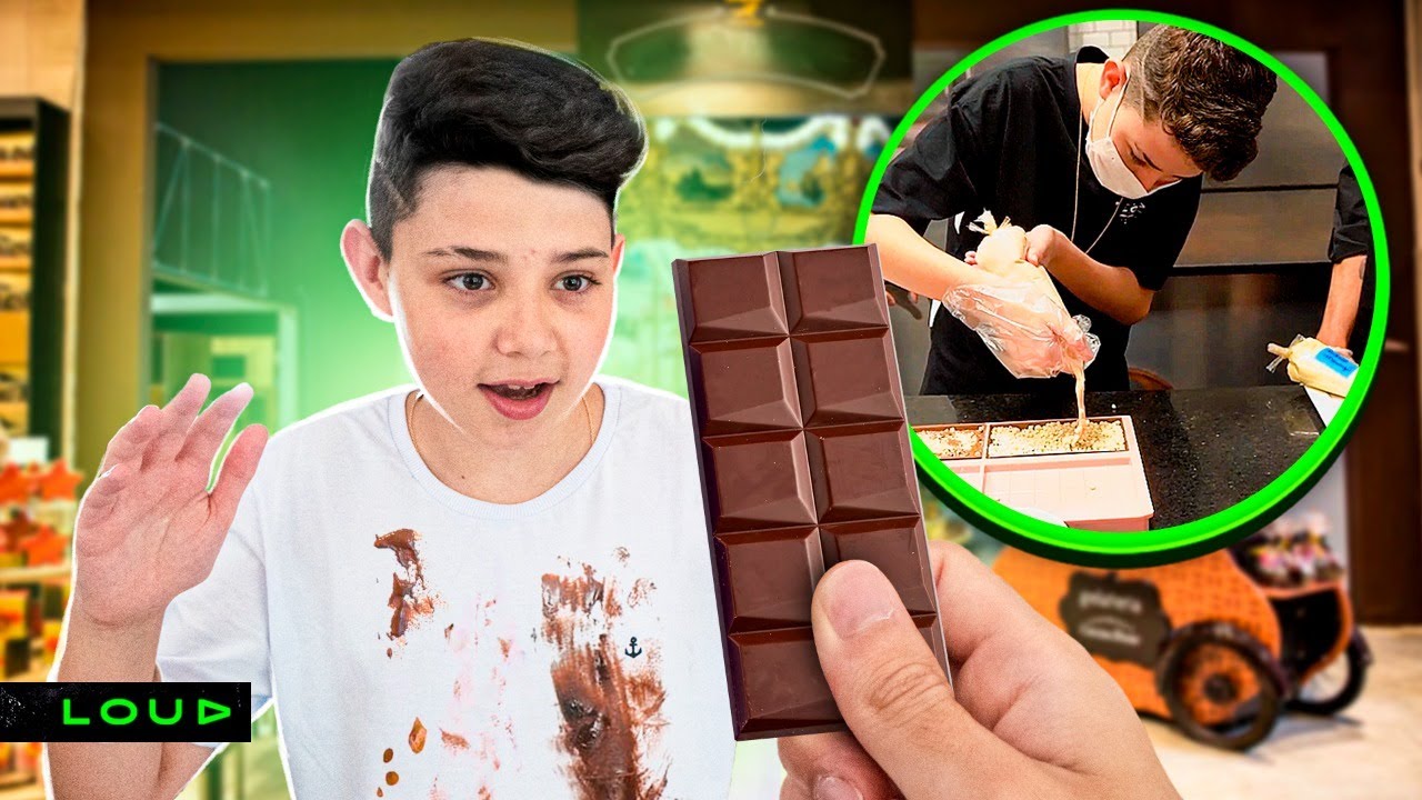 LEVAMOS O THURZIN NUMA FÁBRICA DE CHOCOLATE!!