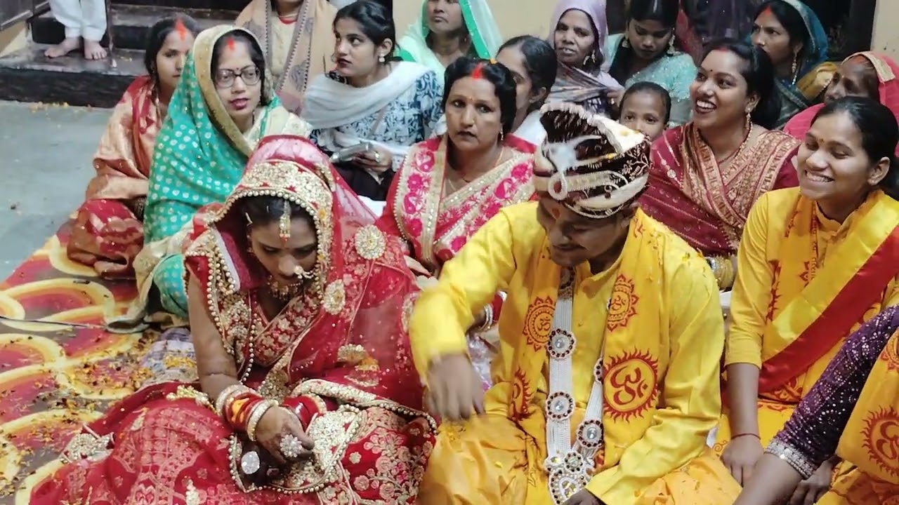🌺 गायत्री शक्तिपीठ में विवाह संस्कार ,प्रिय बृजेश जी एवं केतकी जी,