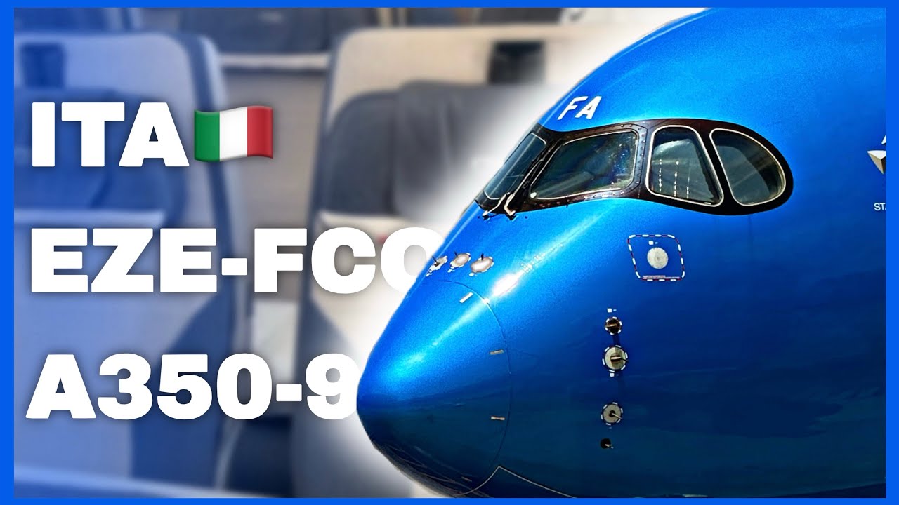 TRIP REPORT | A350 ITA Airways de Buenos Aires a Roma