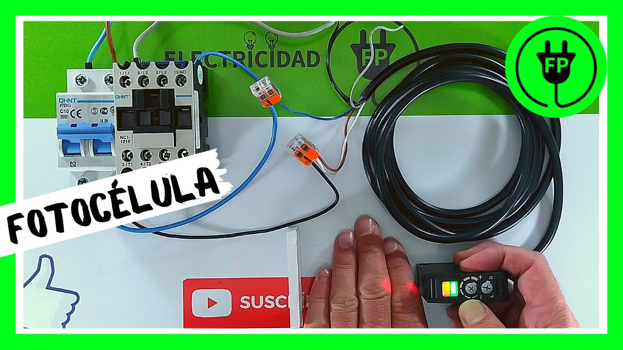⚡ Instalar y conectar FOTOC&Eacute;LULA | SENSOR FOTOEL&Eacute;CTRICO | C&Eacute;LULA FOTOEL&Eacute;CTRICA ⚡