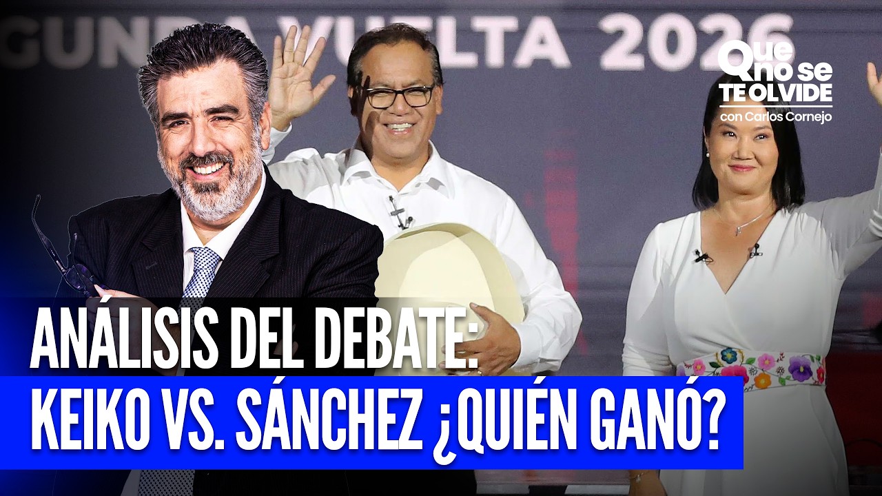 QUE NO SE TE OLVIDE CON CARLOS CORNEJO: PROGRAMA DEL 01 DE JUNIO DEL 2026
