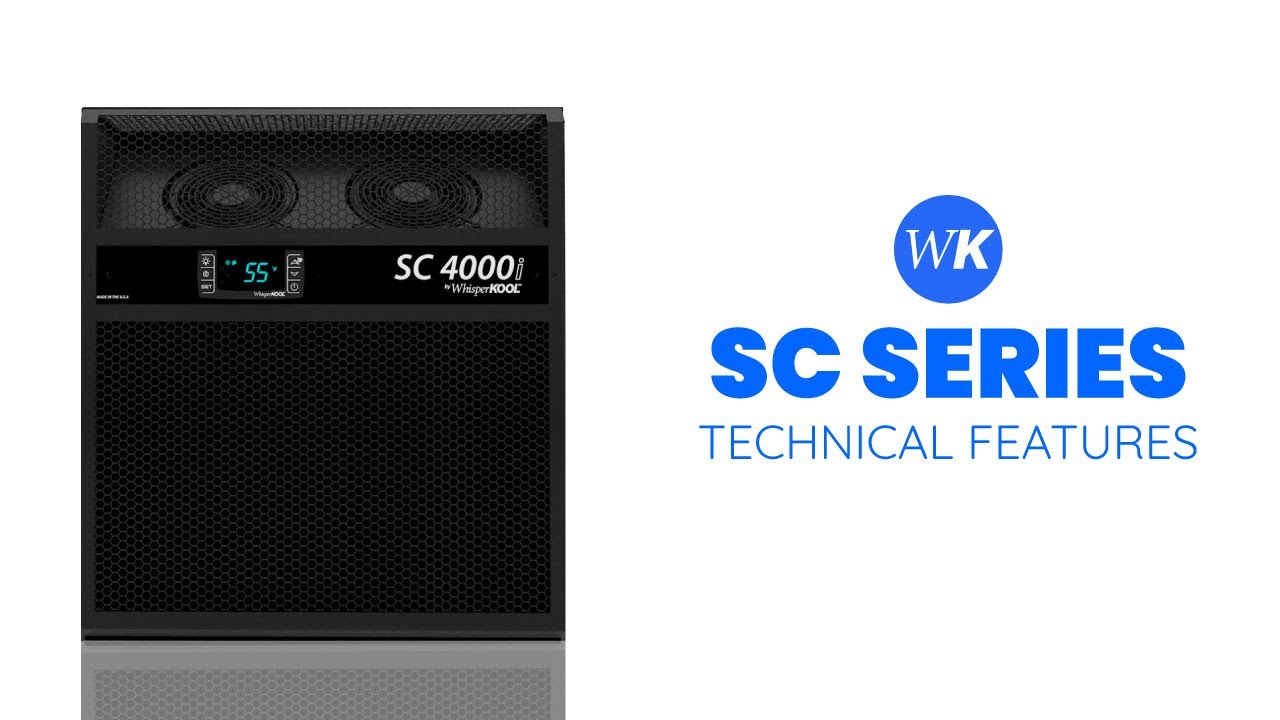 SC Series Technical Features - Wine Cellar Cooling System | WhisperKOOL