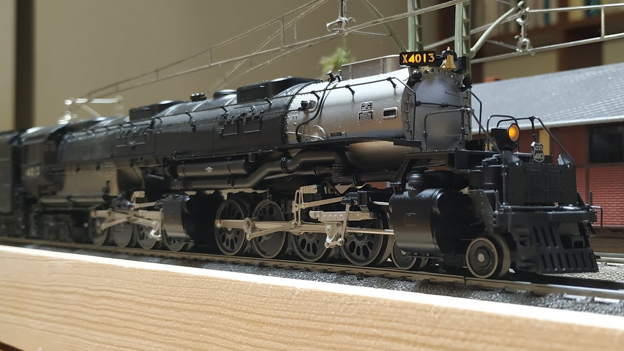 MÄRKLIN 37990 UP 4013 BIG BOY mit ESU Loksound 5 und großem ESU 50343 Bassrelexlautsprecher!