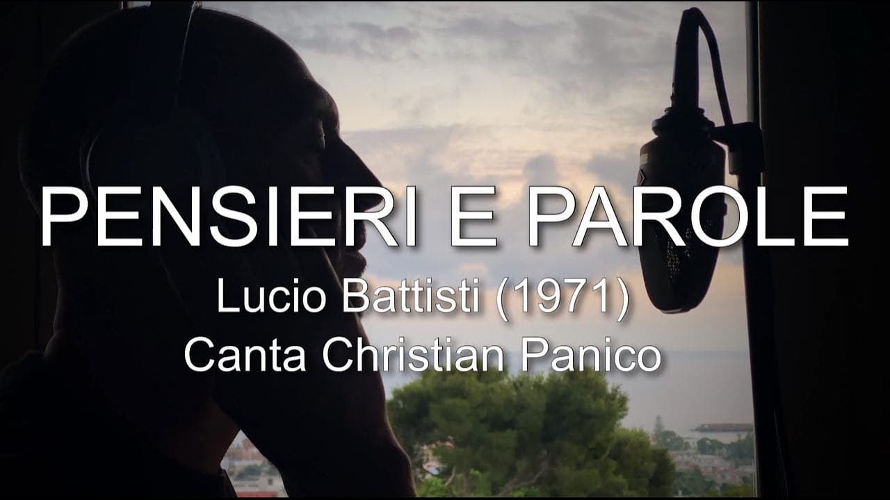 Pensieri e Parole - Lucio Battisti (Christian Panico Cover) #luciobattisti #pensierieparole