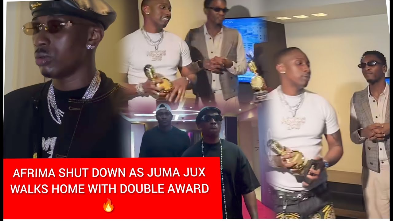 Вы не поверите, что сделал Джума Джукс на фестивале AFRIMA ‼️ Двойная награда! 😱 #jumajux #priscilla