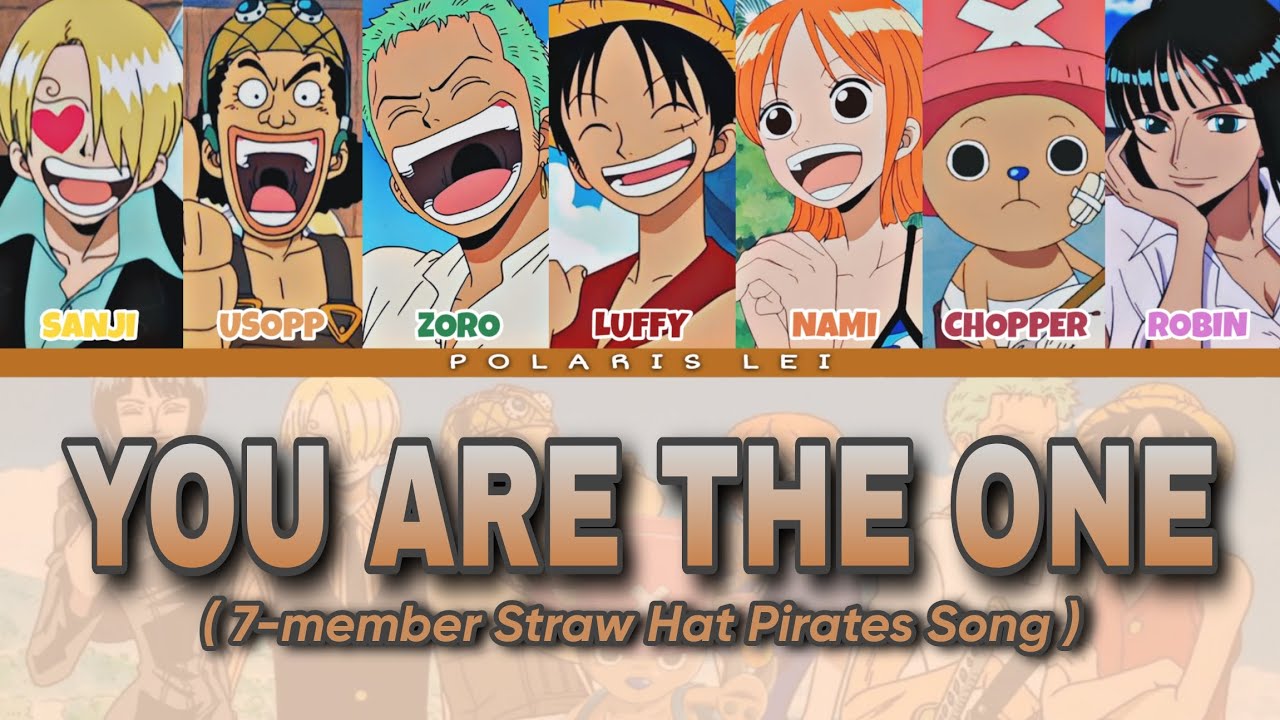 You Are The One (7人の麦わらの一味 / 7-Member Straw Hat Pirates Version) &mdash; Full Lyrics [Kan/Rom/Eng]