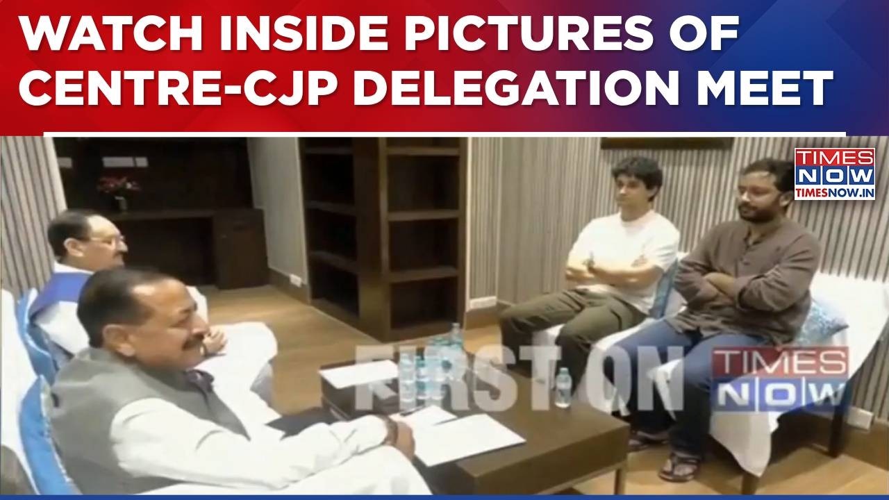JP Nadda, Jitendra Singh Hold Crucial Talks With CJP Delegation Amid Protests Over NEET Leak | WATCH