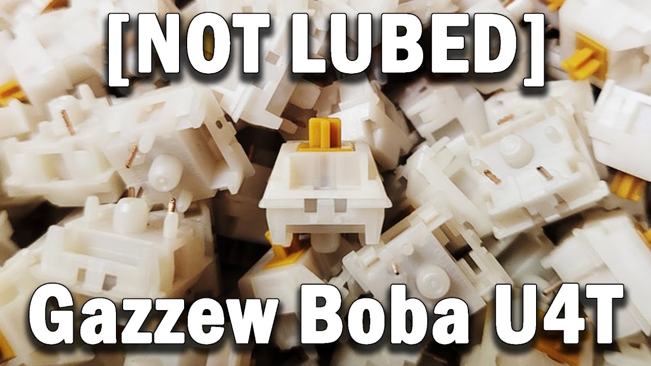 Gazzew Boba U4T [НЕ СМАЗАН] || NK65 EE Fire || Тест звука печати на переключателях Gazzew Boba U4T