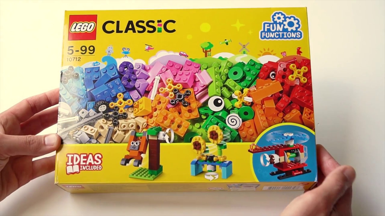 🔲 Lego Classic FUN FUNCTION Box (10712) - Inboxing and Review Build