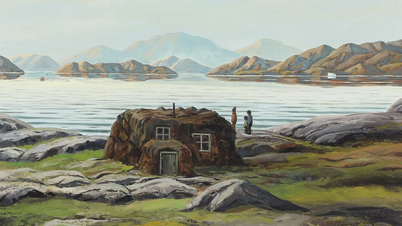 Frederikshaab Skærgård (Paamiut) | Greenland Fjord and Coastal Life | 2 Hours Arctic Art (4K)