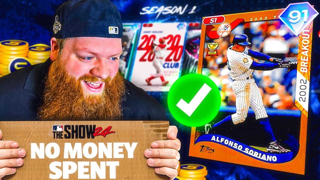 No Money Spent! I Got Free Alfonso Soriano! MLB The Show 24