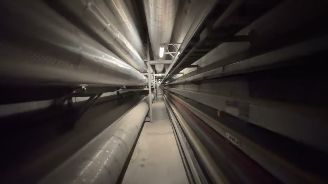 Walk through UW's utility tunnel