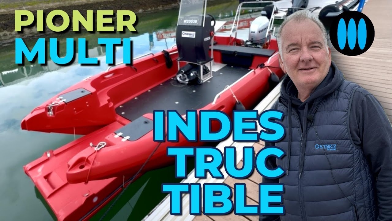 PIONER MULTI - un bateau hors-bord indestructible, hyper pratique, et adapté aux PMR