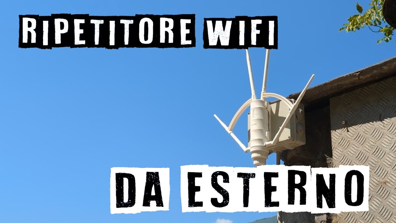 Recensione ripetitore WiFi potente da esterno e giardino Wavlink AC1200 Range Extender Access Point