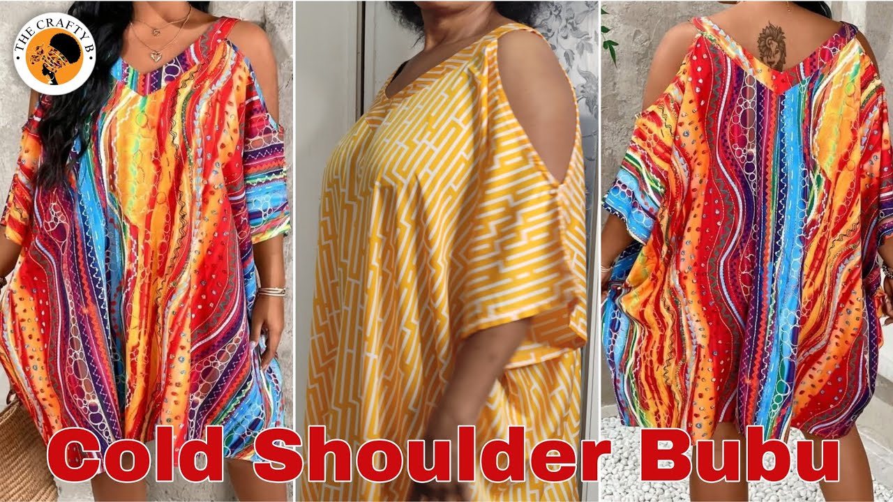 How To Make A Cold Shoulder Bubu Dress