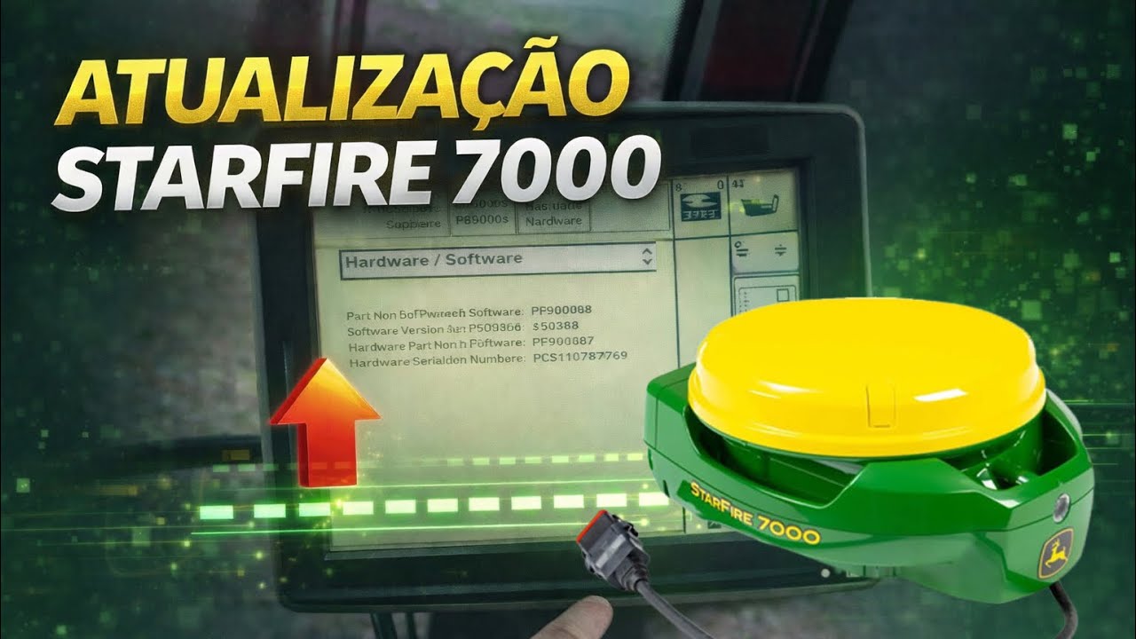 ✅Atualização de Software Receptor Starfire 7000 - JOHN DEERE