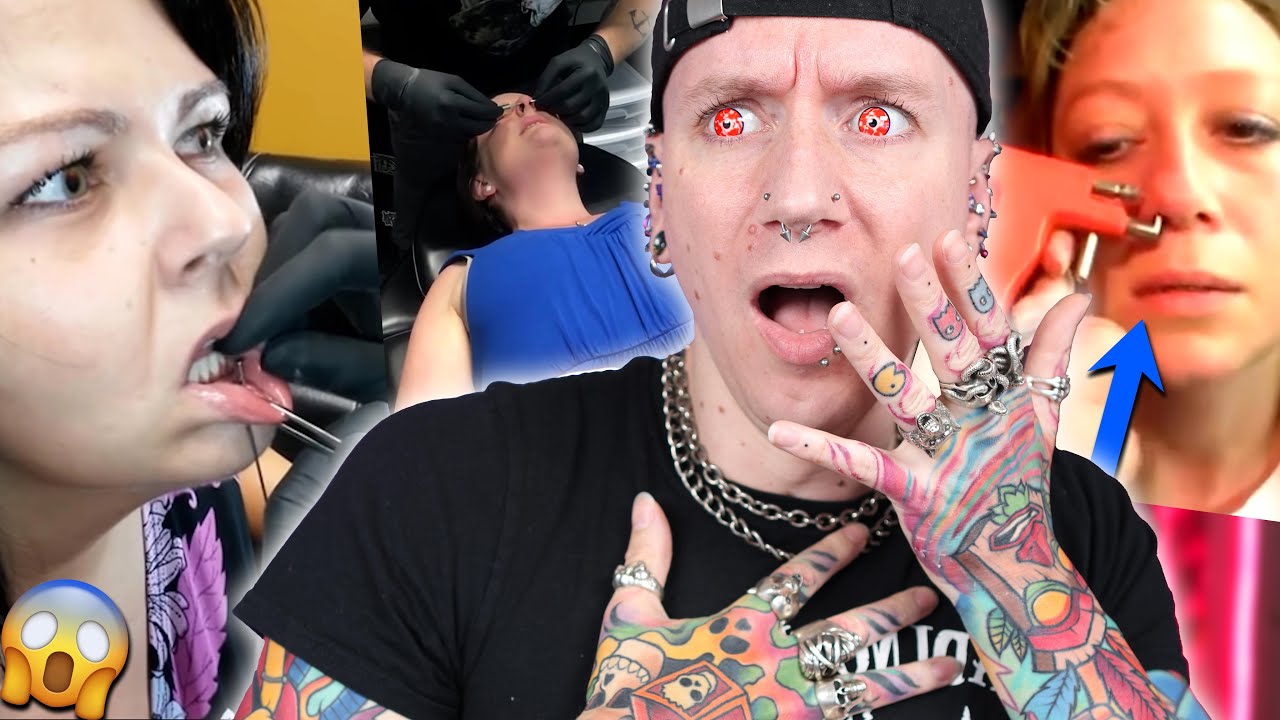 Reacting To Piercings Gone Wrong - THE ORIGINAL | Roly