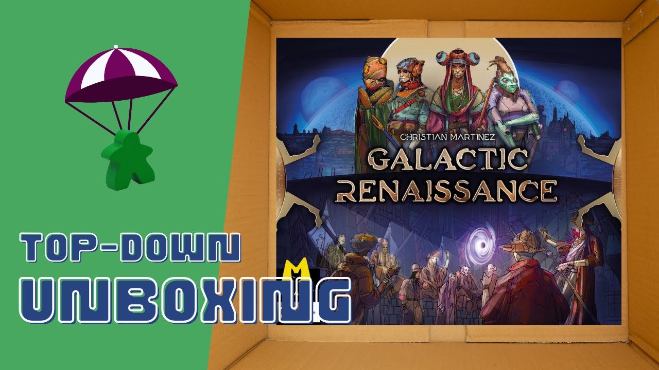 Galactic Renaissance Unboxing (4K) // Space Inis