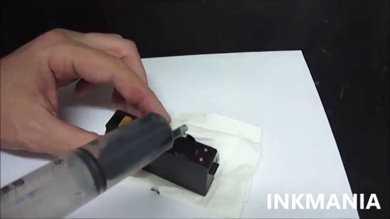 Como Recarregar Cartucho HP 934 preto, HP 934 usa tinta pigmentada