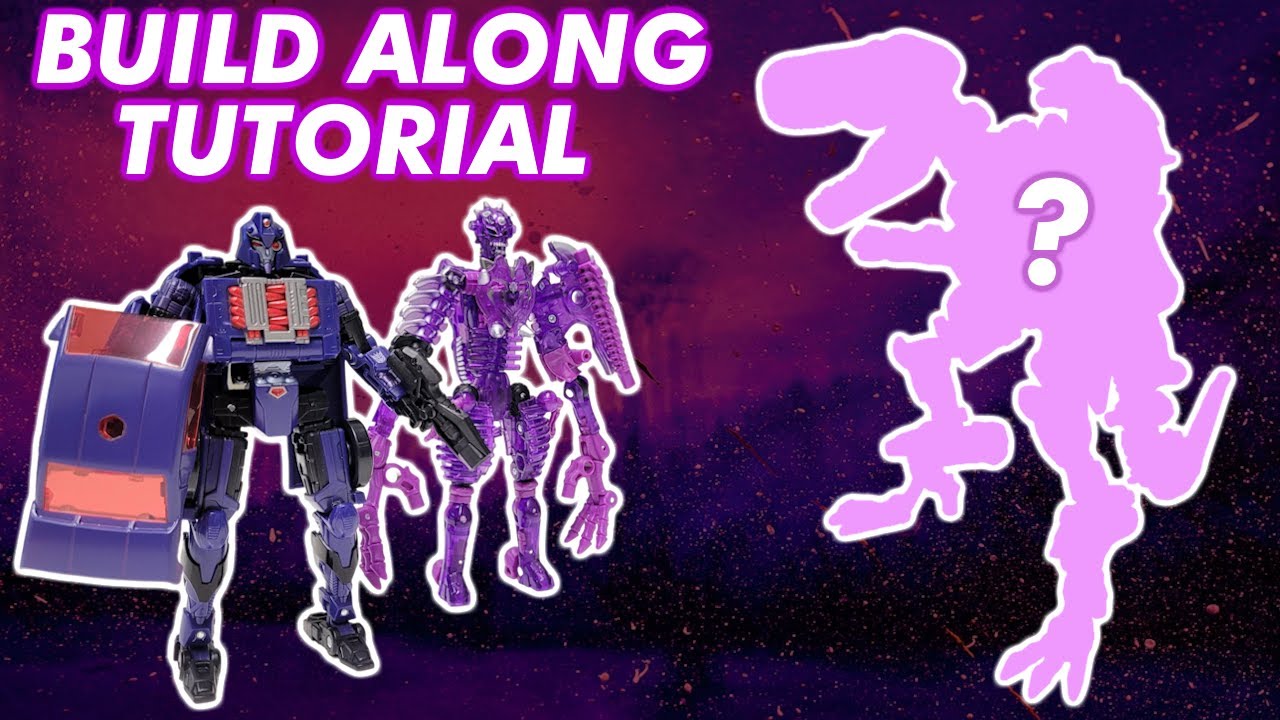 Build Along Tutorial: Legacy Shadow Striker merges with Skelivore