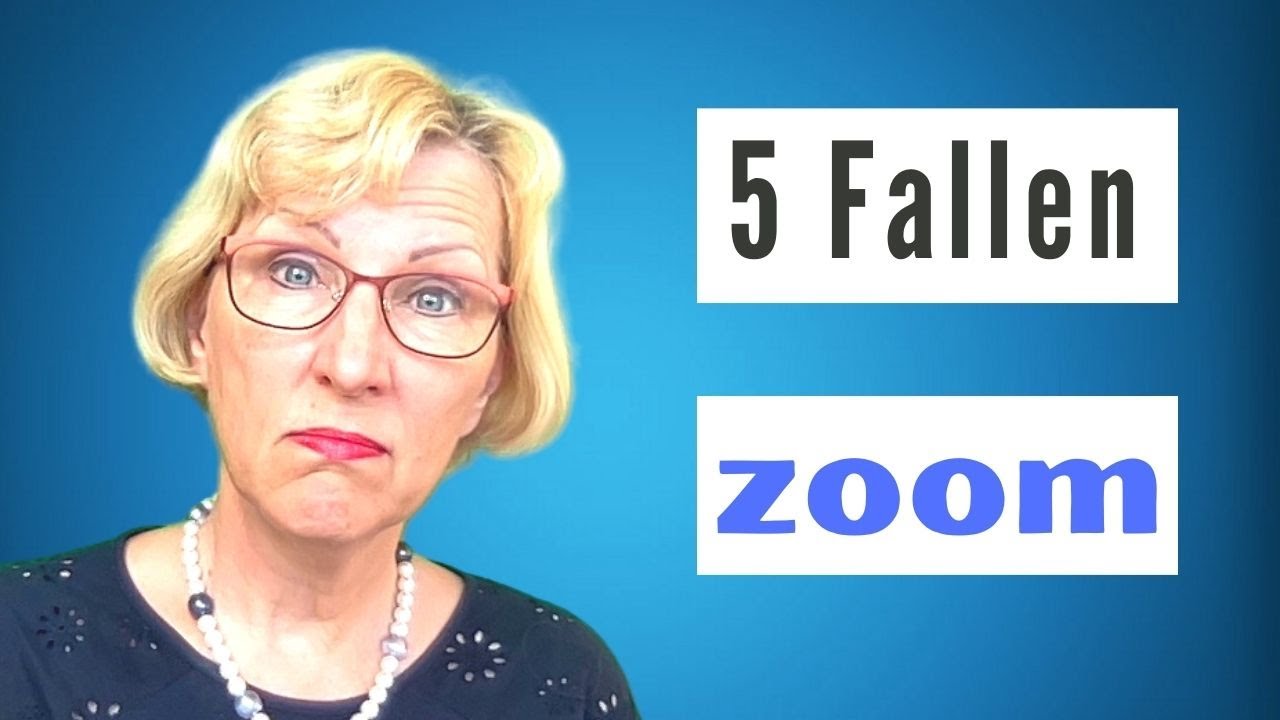 5 schlimme Stolpersteine bei der Zoom Präsentation