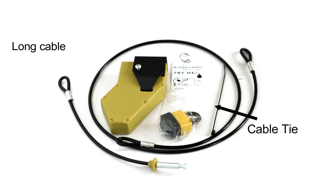 Binguard _ How to install:  Black Cable Model