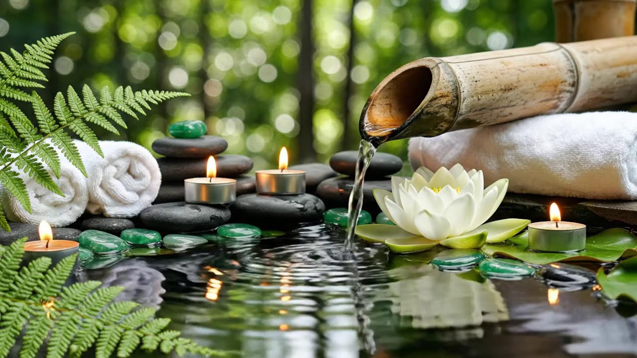 Calming Sleep Music 🌙 Water Sounds, Insomnia Healing