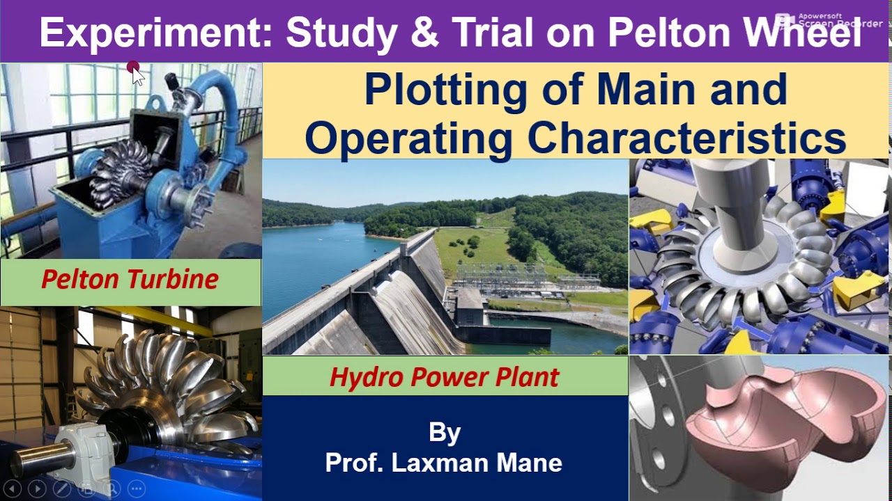 Pelton Wheel:  Lab Experiment and Calculations