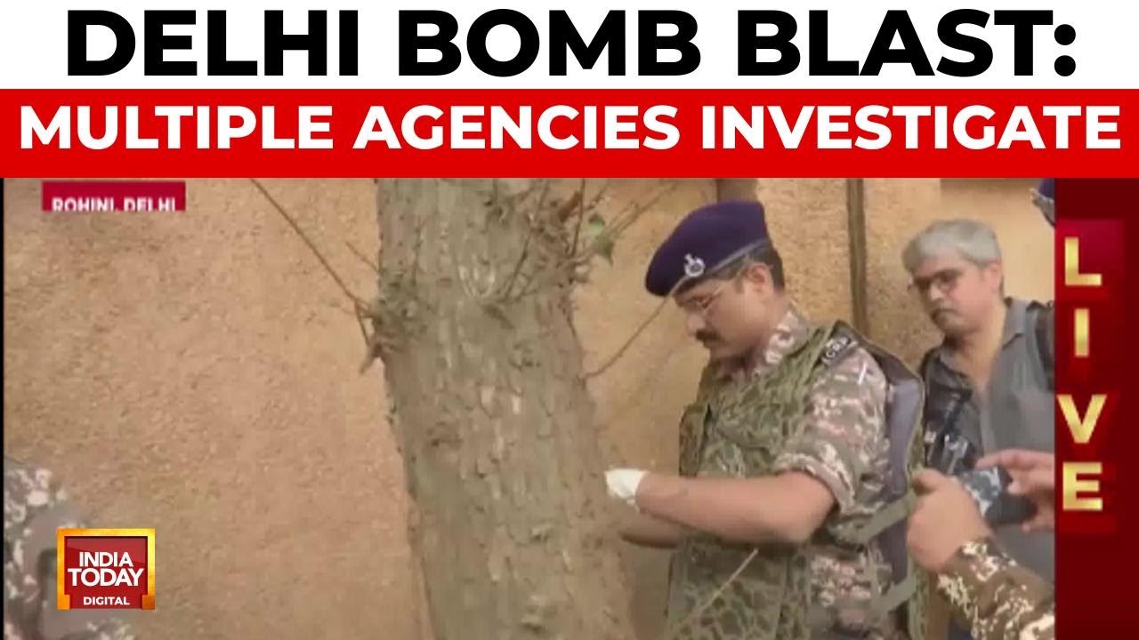 Delhi Blast Investigation: CRPF, NIA, Intelligence Bureau, and Delhi Police on Scene