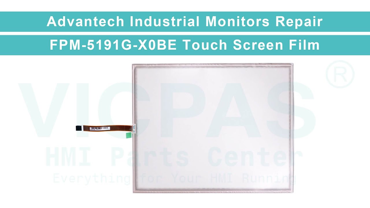 Advantech Industrial Monitors Series FPM-5191G-X0BE Touch Digitizer Glass Repair