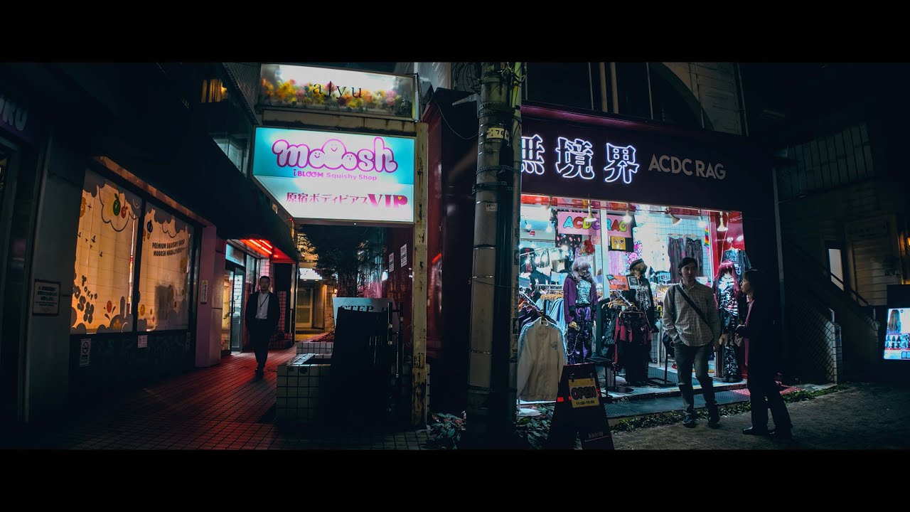 【4K】Tokyo Walk・A night stroll in Harajuku three days before Halloween 2024【ASMR】