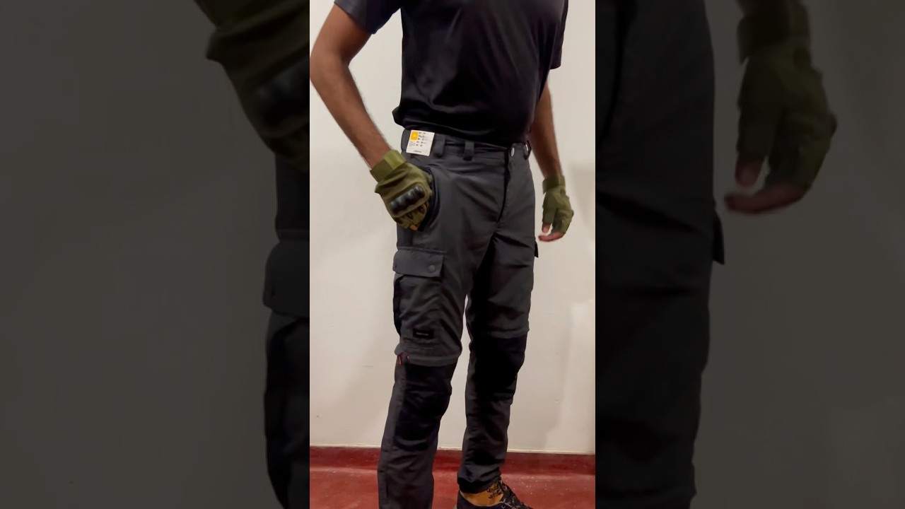 Men's Mountain Trekking Durable 2-in-1 Zip-Off Trousers MT100  is here at Adventure LK Store.