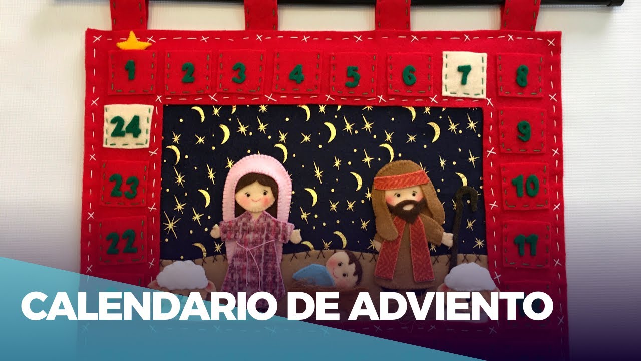 Tutorial: Calendario De Adviento Navideño 2023. Moldes gratis. 🎄🎄🎄