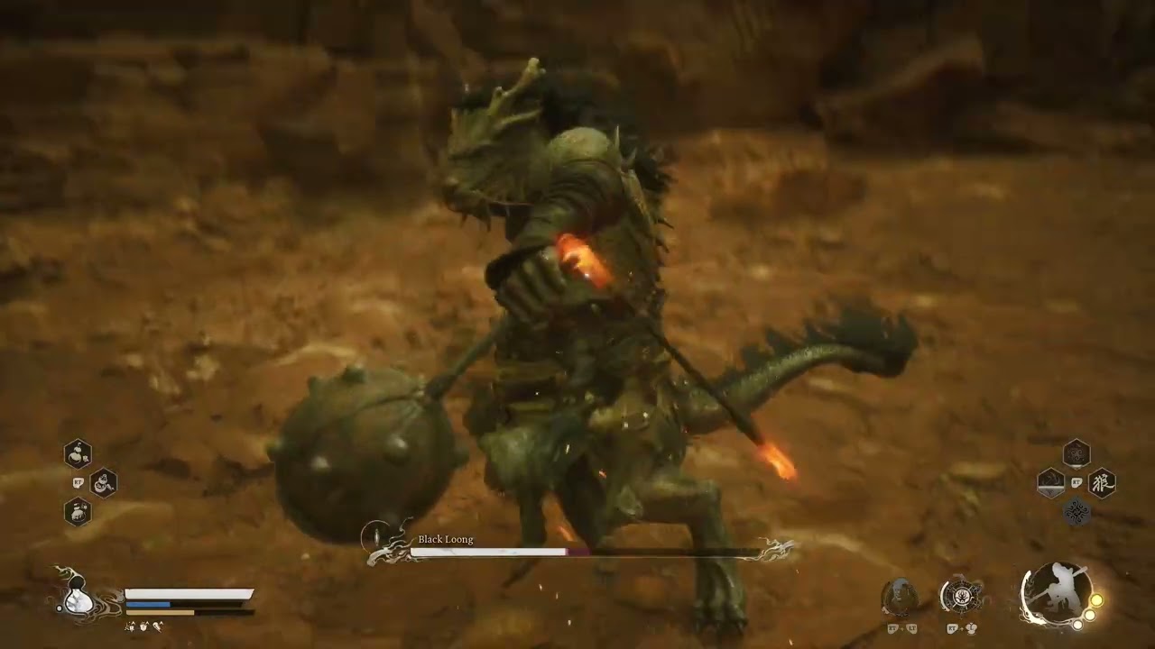 Black Loong Boss Fight - Black Myth Wukong
