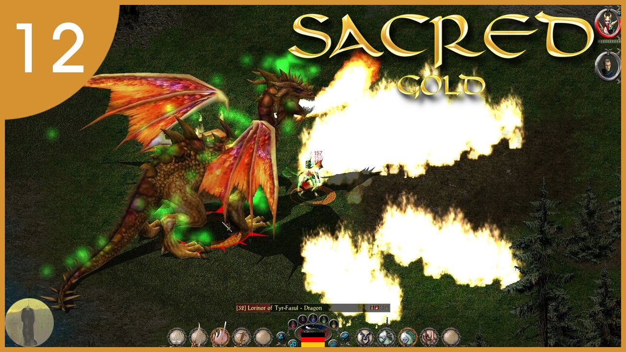 Let's Play Sacred [DE] 12 Lorinor of Tyr-Fasul