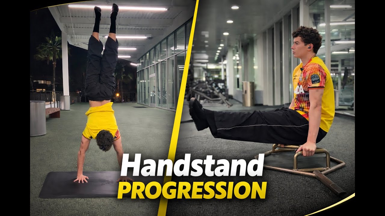Calisthenics Training - Handstand Progression Day 9