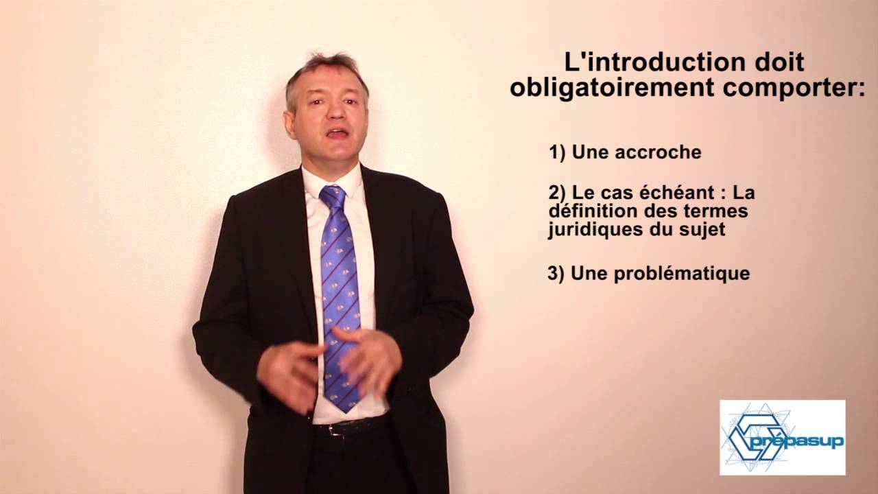 Exposé n°1 : Méthodologie de la dissertation juridique en droit constitutionnel