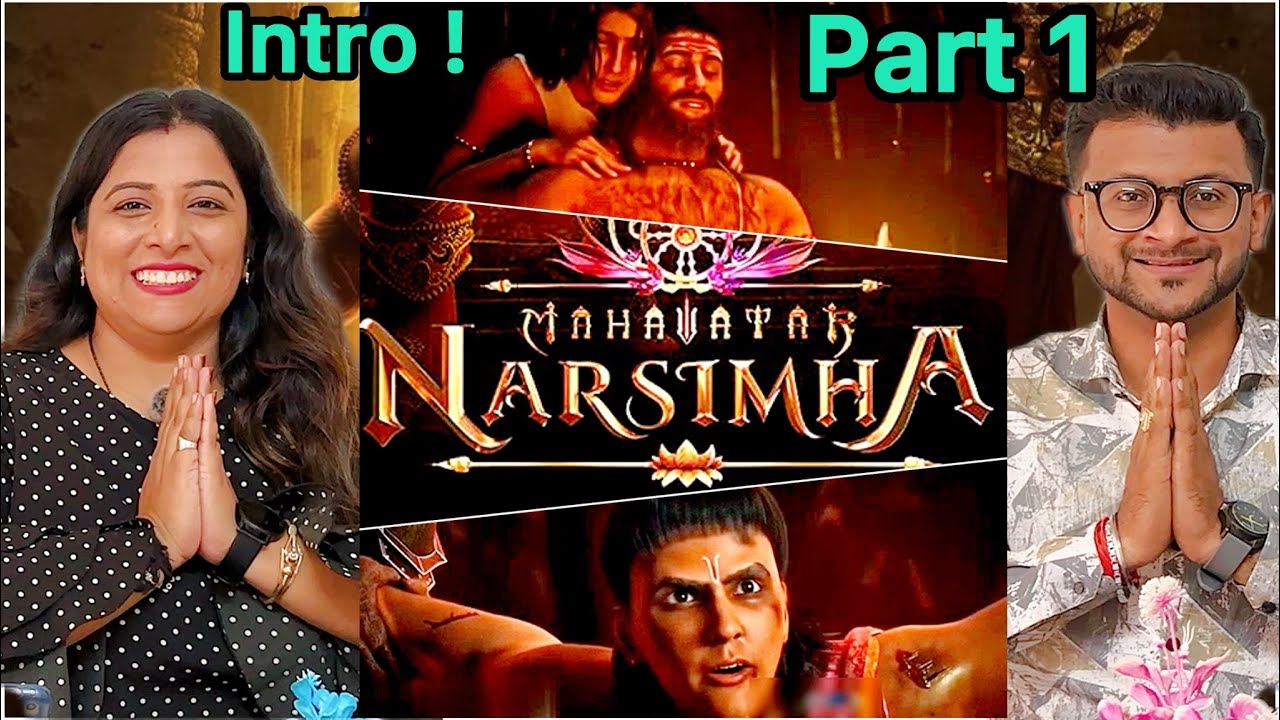Mahavatar Narsimha | Mass Intro Scene | Part 1 | Reaction Video | Dipoosreaction 
