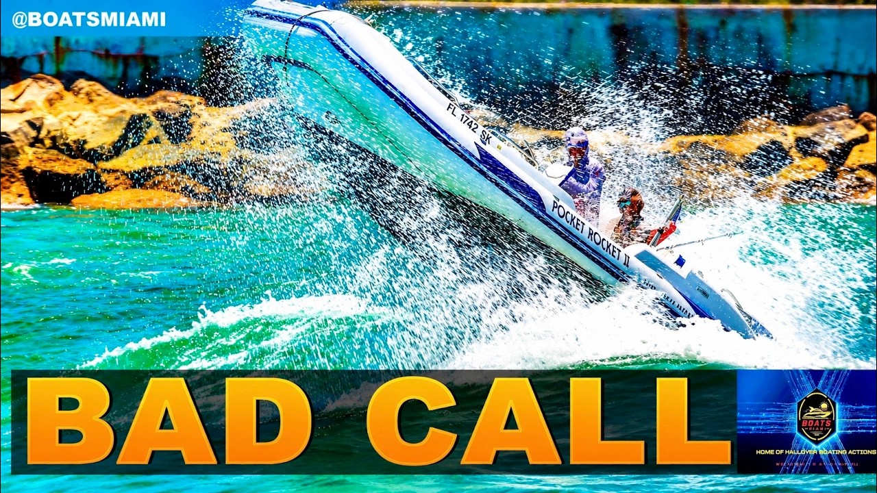 WHEN A POCKET ROCKET BECOMES A ROCKET@HAULOVERINLET|BOATSMIAMI#hauloverinlet #boatsmiami #waves #yt