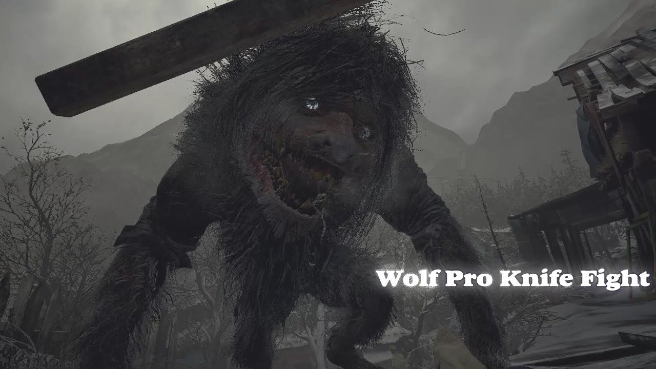 Resident Evil  Village Biohazard Wolf Pro Knife Fight | Pc Games Tamil | No Commentary